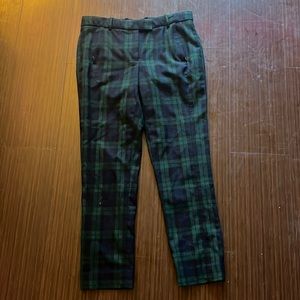 Plaid pants size 4